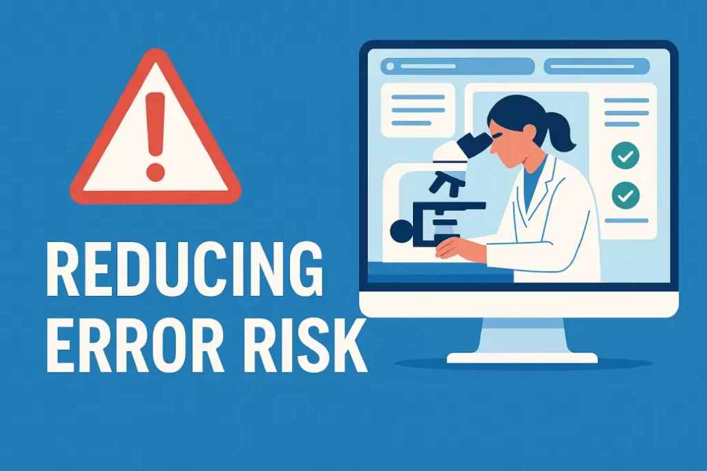 high workload and risk of errors