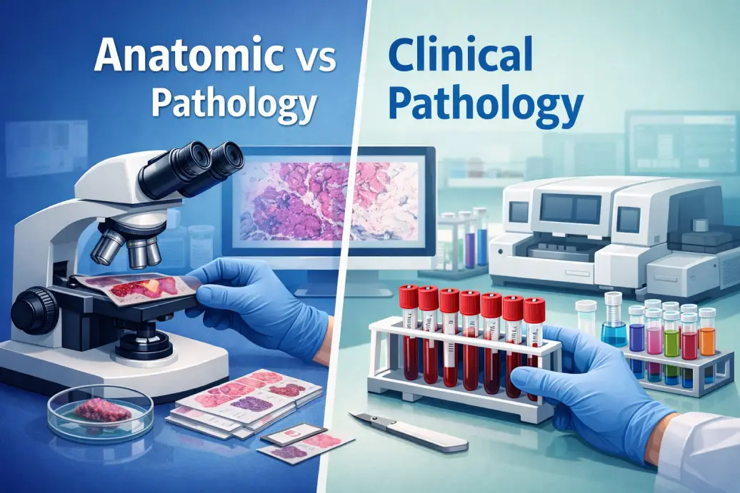 Anatomic vs Clinical Pathology